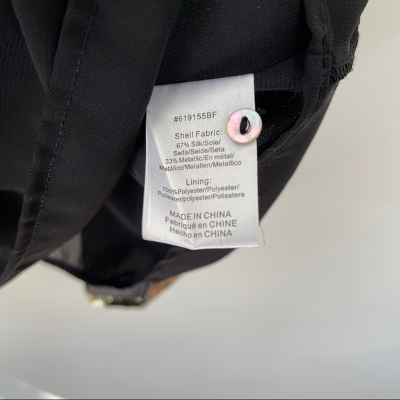 Dolan Gold Prasong Silk High Neck Ruffle Tank - Picture 10 of 16